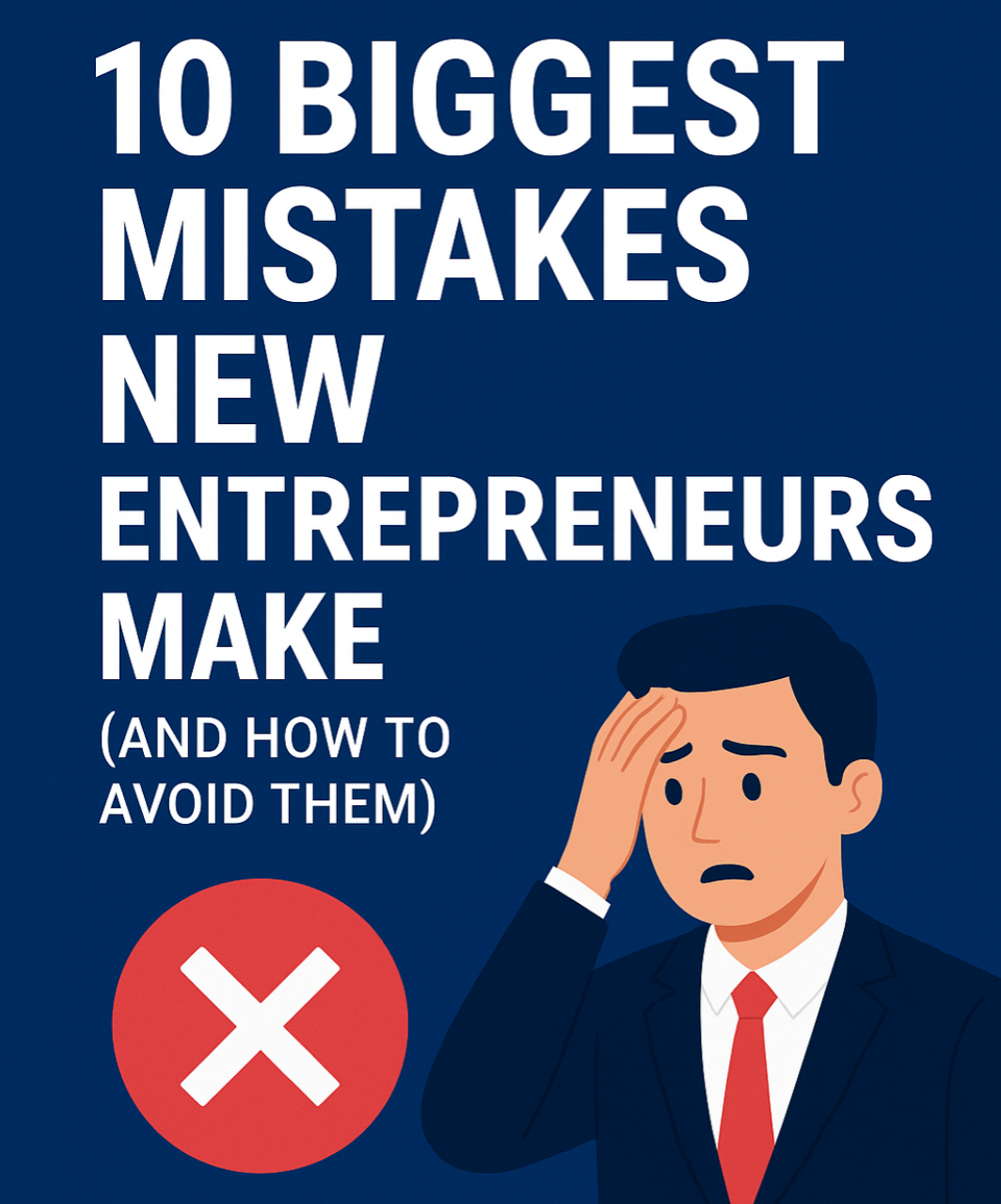 10 major mistakes new entrepreneurs make and how to avoid them