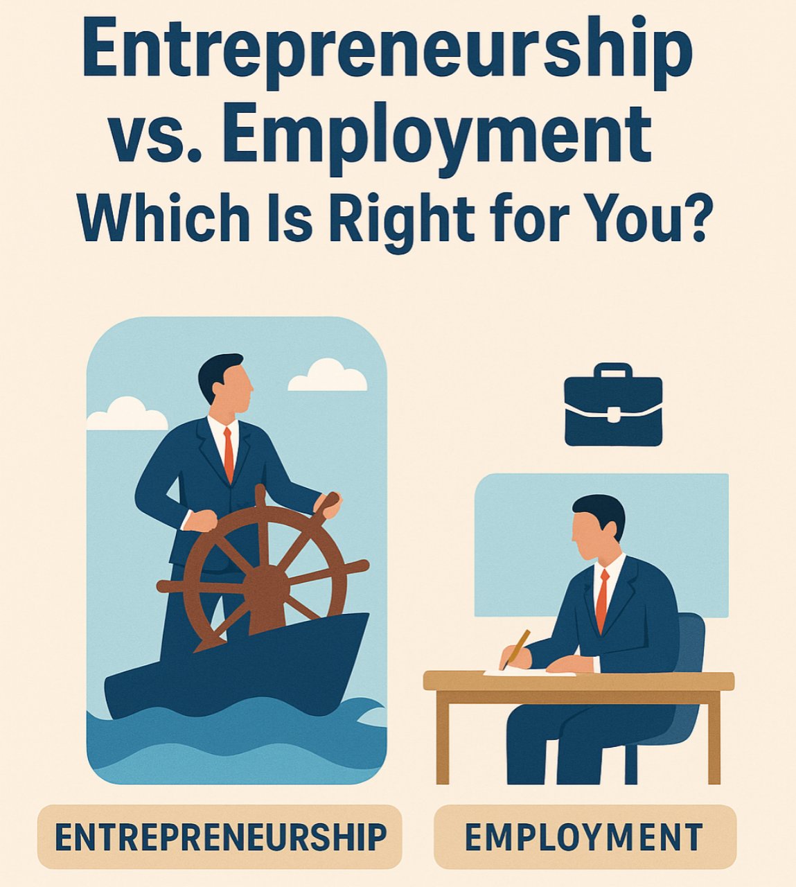 entrepreneurship vs employment