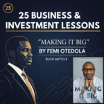 business lessons from making it big paperback by femi otedola