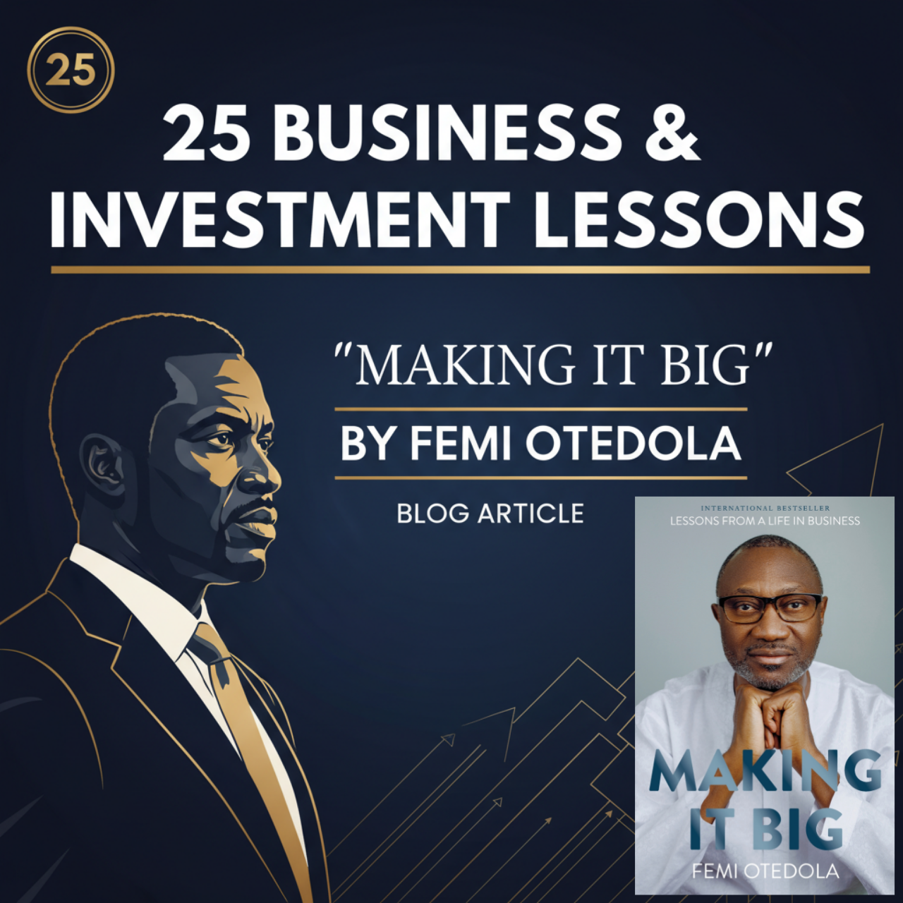 business lessons from making it big paperback by femi otedola