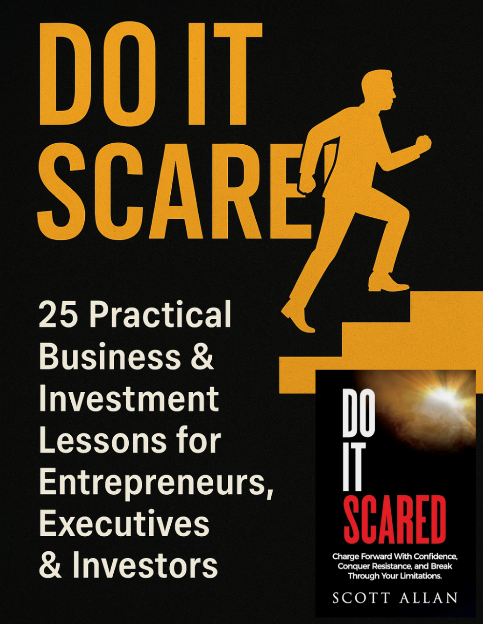 business and leadership insights from do it scared book by scott allan