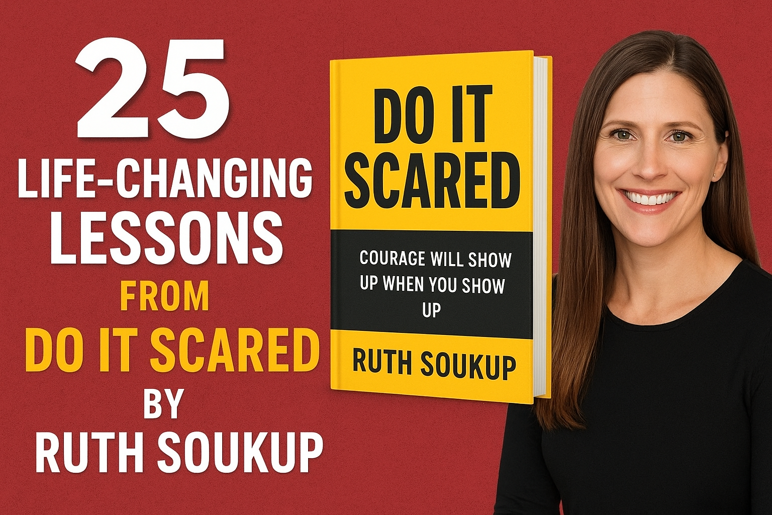 life changing lessons from do it scared by ruth soukup