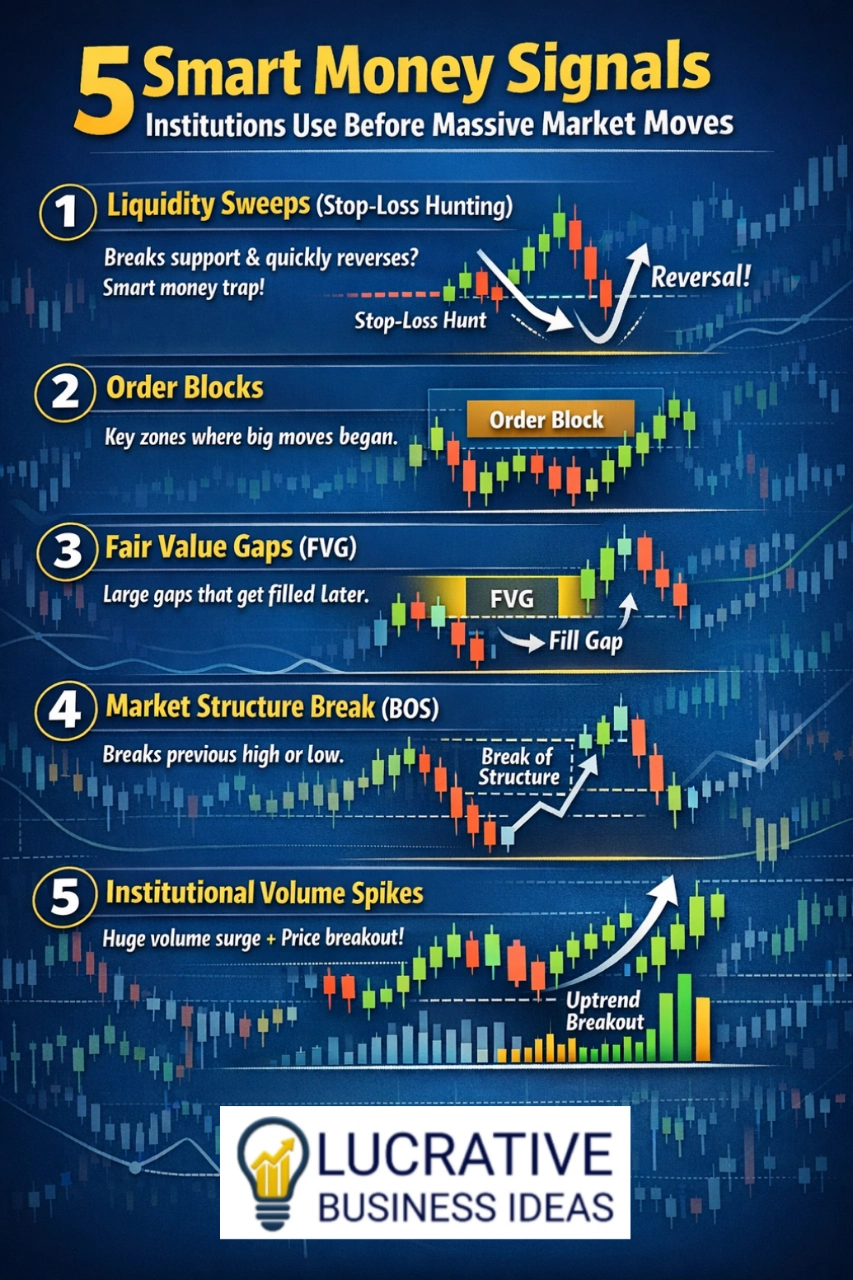 smart money trading signals big institutions use