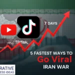trending iran war content strategy