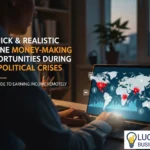 ways to make money during geopolitical crisis