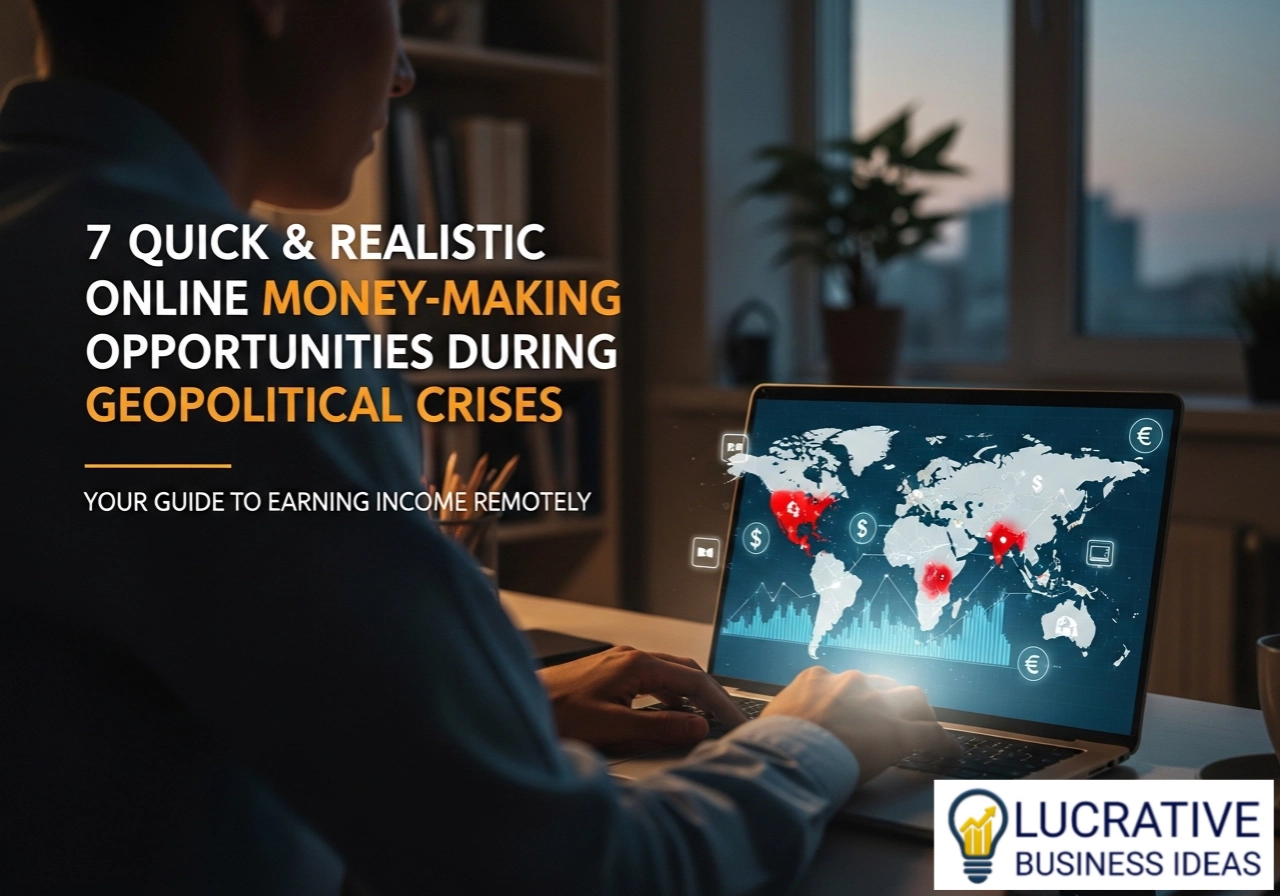 ways to make money during geopolitical crisis