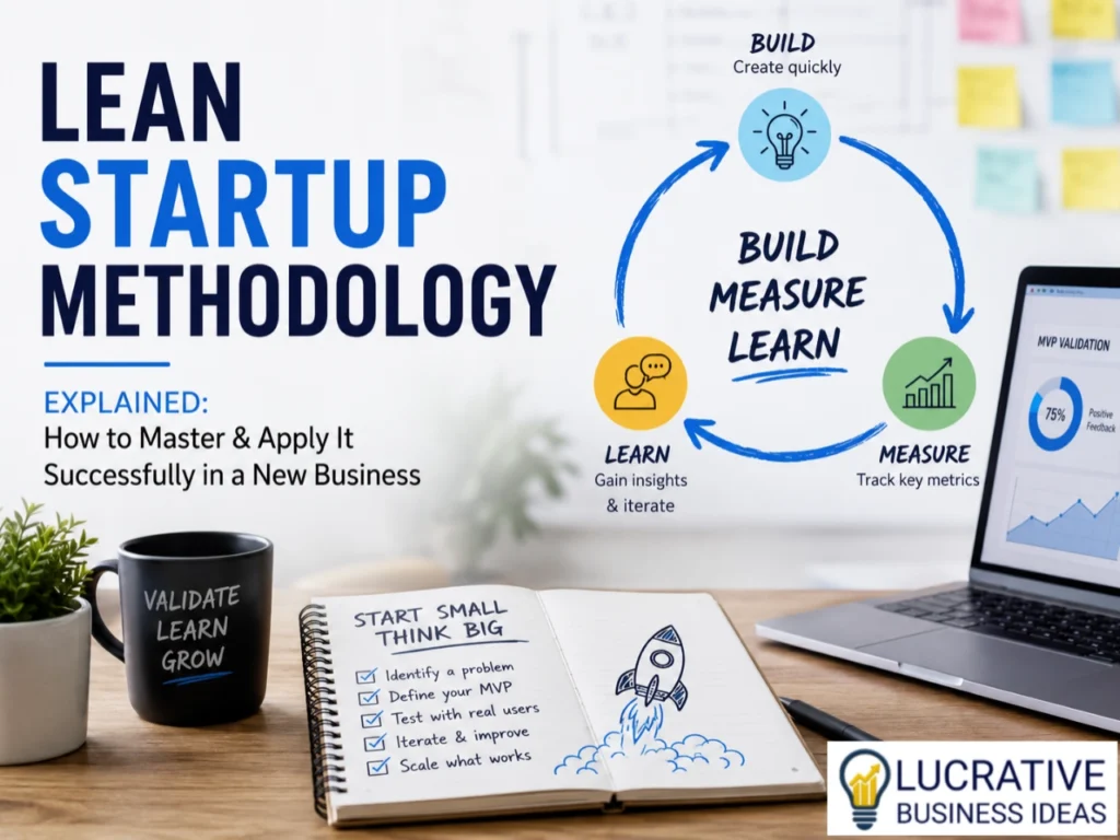 how to apply the lean startup methodology to a new business